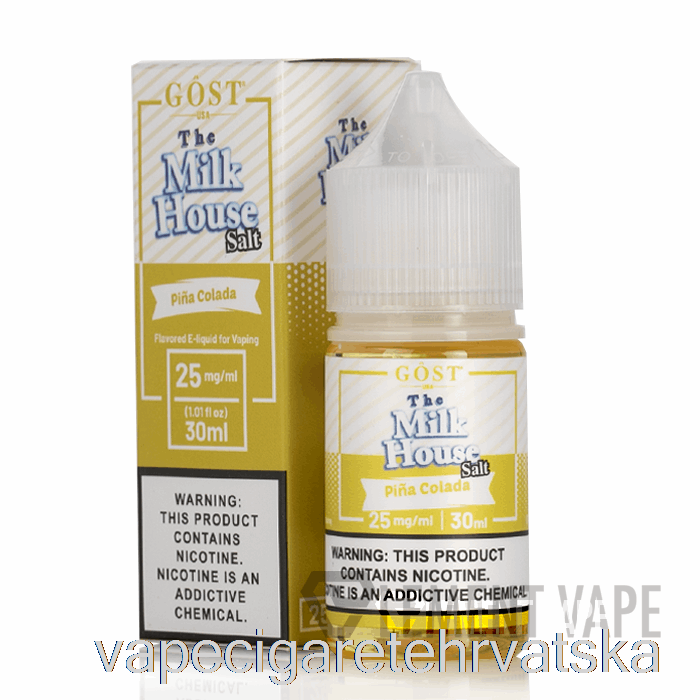 Vape Hrvatska Pina Colada Soli - The Milk House - Gost Vapor - 30ml 25mg